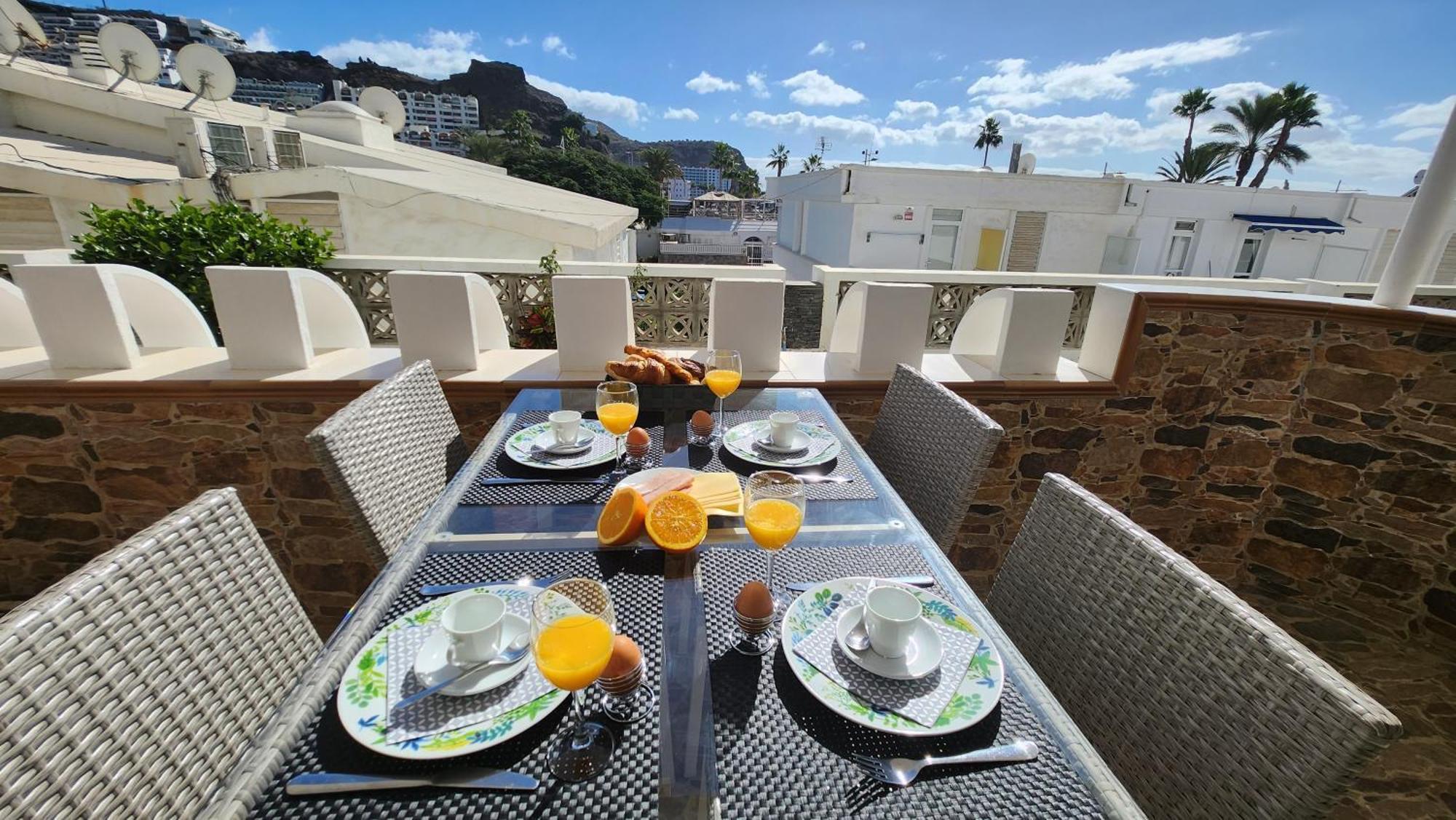 Modern Ground Floor Apartment , A Few Steps From The Beach Mogán Exterior foto